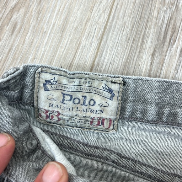 Polo By Ralph Lauren Sullivan Slim Gray Jeans size 33x30 men - Picture 6 of 10